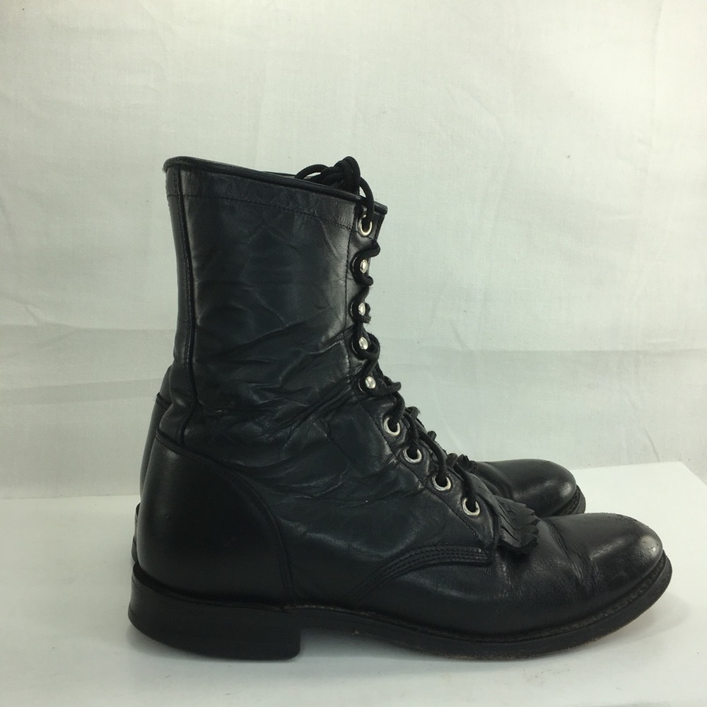 Women Ariat Kiltie Boots 6.5 B Black